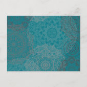 Mandalas Postkarte (Vorderseite)