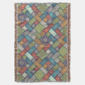 Mandalas quadrieren Rechtecke mit Farbmuster Decke (Vorderseite Vertikal)