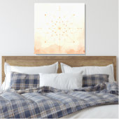 Mandalas Sacred Geometry Wall Art | Modern Boho Leinwanddruck (Insitu (Schlafzimmer))