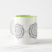 Mandalas Tasse (Vorderseite Links)
