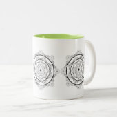 Mandalas Tasse (VorderseiteRechts)