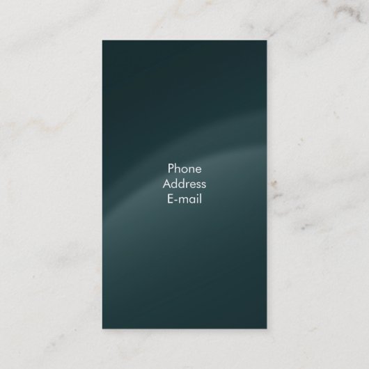 Mandalas-Visitenkarte Visitenkarte (Rückseite)