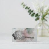 Mandalas-Visitenkarte Visitenkarte (Stehend Vorderseite)