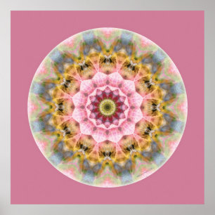 Mandalas vom Herzen der Umwandlung, Nr. 1 Poster