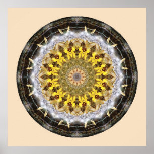 Mandalas vom Herzen des Friedens, Nr. 11 Poster