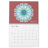Mandalas vom Herzen des Umwandlungs-Kalenders Kalender (Mär 2026)