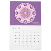 Mandalas vom Herzen des Umwandlungs-Kalenders Kalender (Feb 2026)