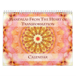 Mandalas vom Herzen des Umwandlungs-Kalenders Kalender
