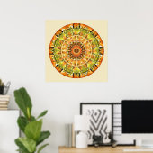 Mandalas von Deep Trust, Nr. 10 Poster (Heimbüro)
