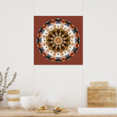 Mandalas von Deep Trust, Nr. 11 Poster (Küche)