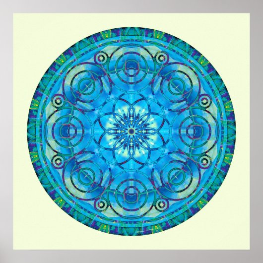 Mandalas von Deep Trust, Nr. 6 Poster (Vorne)