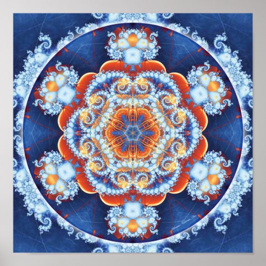 Mandalas von Verzeihung und Release 6 Poster (Vorne)