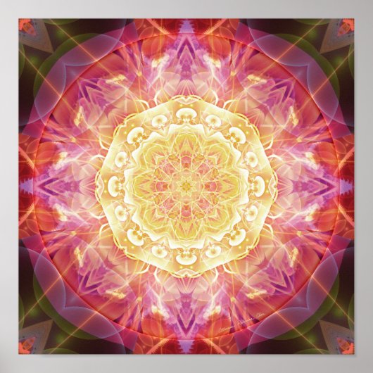 Mandalas von Verzeihung und Release 9 Poster (Vorne)