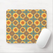 Mandalase auf gelb mousepad (Mit Mouse)