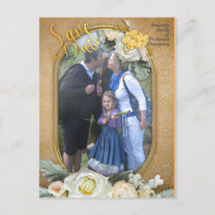 Mandalase auf Maroon-Hintergrund Ankündigungspostkarte