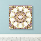 Mandalase aus dem Herzen der Freiheit 9 Canvas Pri Leinwanddruck (Insitu (Holzboden))