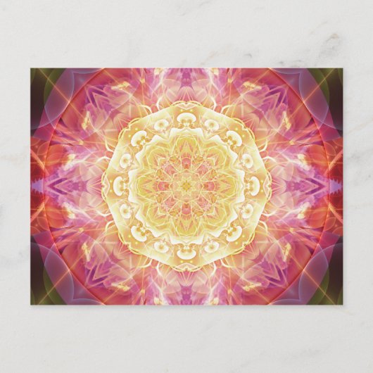 Mandalase der Verzeihung und Veröffentlichung 9 Postkarte (Vorderseite)