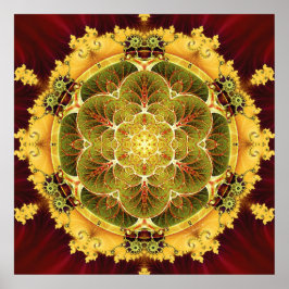 Mandalase für die Zeit des Übergangs 8 Poster