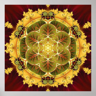 Mandalase für die Zeit des Übergangs 8 Poster