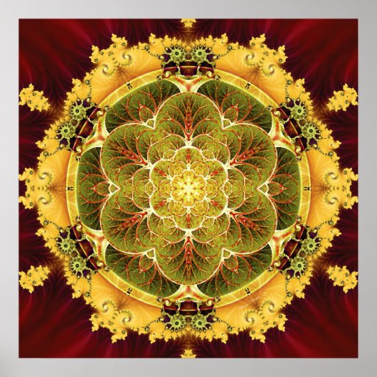 Mandalase für die Zeit des Übergangs 8 Poster (Vorne)