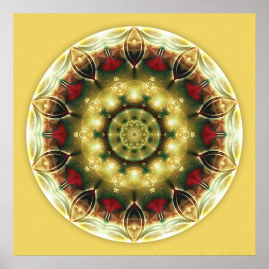 Mandalase für eine neue Erde, Nr. 19 Poster (Vorne)