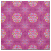 Mandalase im Mix Rosa Wiederholmuster Stoff (Muster)