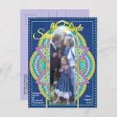 Mandalase in gemischtem Niederländisch Ankündigungspostkarte (Vorne/Hinten)