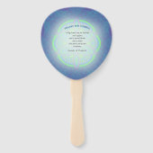 Mandalase in gemischtem Niederländisch Fächer (Rückseite)