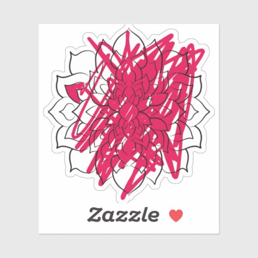 Mandalase sind so entspannend... aufkleber (Blatt)