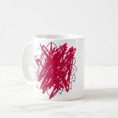 Mandalase sind so entspannend... kaffeetasse (Vorderseite Links)