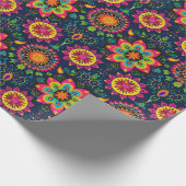 Mandalases Diwali Geschenkpapier (Ecke)