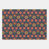 Mandalases Diwali Geschenkpapier Set (Vorderseite 2)