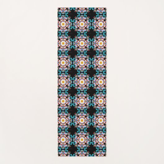Mandalastyle Pattern Yoga Mat Yogamatte (Vorderseite)