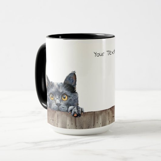 Mandalay Cat Tasse (Vorderseite Links)