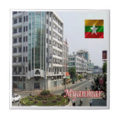 MANDALAY, Myanmar, Birma, Asien, Fliese (Vorderseite)