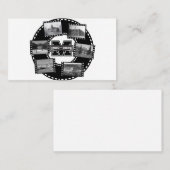 Mandan All Class Reunion Business Card Visitenkarte (Vorne/Hinten)