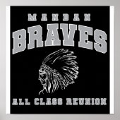 Mandan All Class Reunion Poster (Vorne)