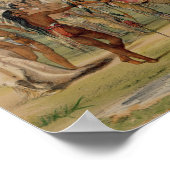 Mandan Archery Contest, c.1832 Poster (Ecke)