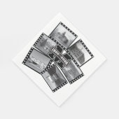 Mandan Braves All Class Reunion Papier Servietten (Ecke)