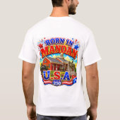 Mandan BRAVES High Schools T-Shirt (Rückseite)