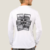 Mandan Braves Long Sleeve T-shirt Tri-Blend Shirt (Rückseite)