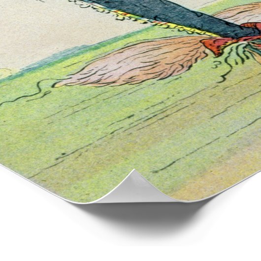 Mandan Medicine Man Poster (Ecke)