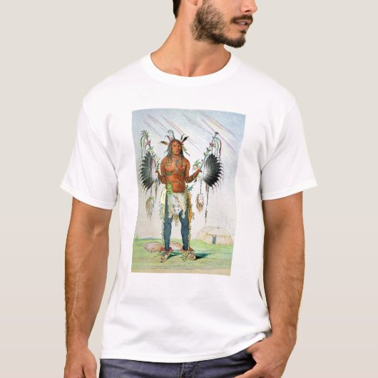 Mandan Medizin-Mann T-Shirt (Vorderseite)