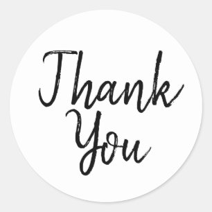 Mandant Minimalistische einfache Etikettenaufklebe Runder Aufkleber