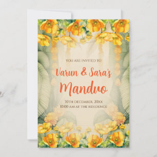 Mandap Mahurat lädt Digital ein Einladung