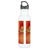 Mandarin Burst Edelstahlflasche (Rückseite)