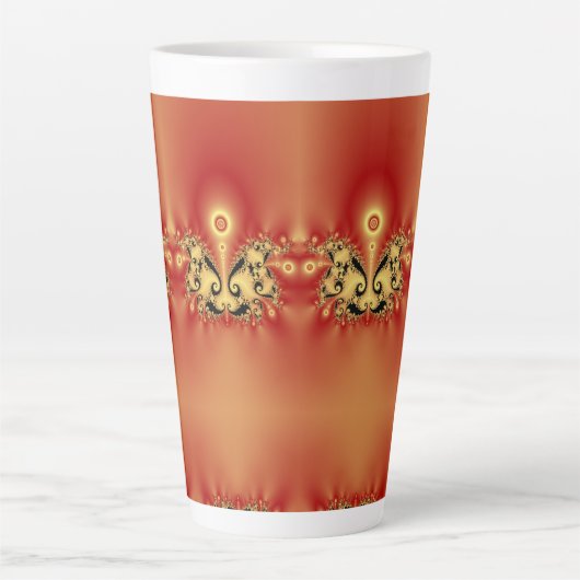 Mandarin Burst Milchtasse (Vorderseite)