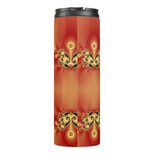 Mandarin Burst Thermosbecher (Rückseite)