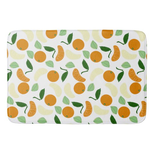 Mandarin Citrus Badematte (Vorderseite)