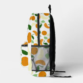 Mandarin Citrus Bedruckter Rucksack (Rechts)